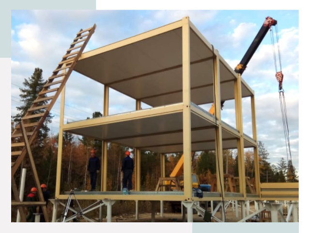 Строительство модульных здания Ростов