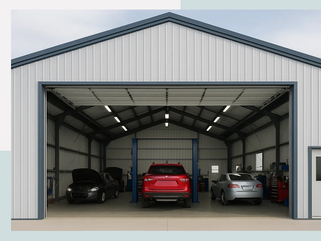 Ангары из сэндвич панелей от 616 руб. в Ростов