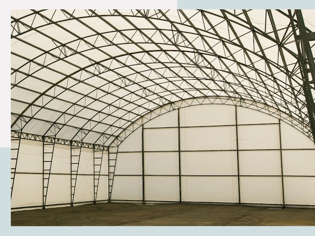 Арочные ангары от 616 руб. в Ростов и Ярославская область