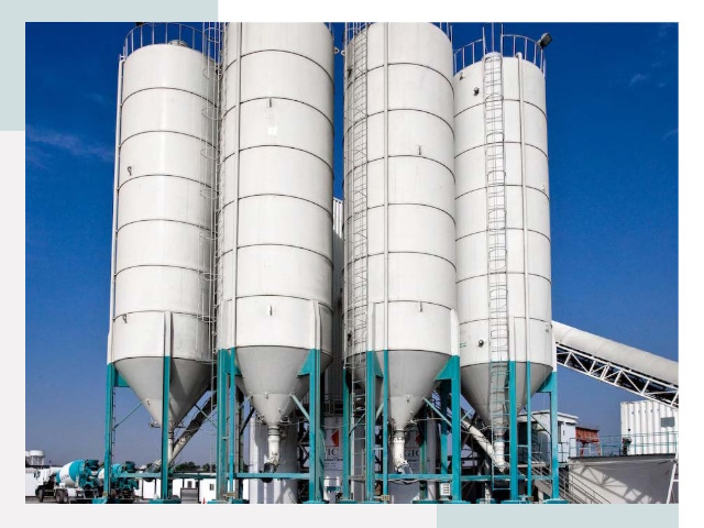 Строительство цементных силосов в Ростове