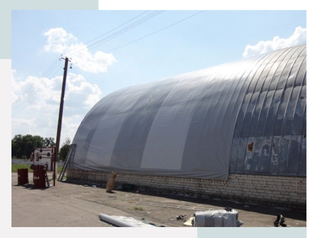 Ремонт ангаров в Ростове