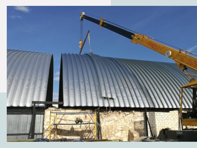 Реконструкция ангаров в Ростове от 616 руб.